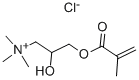 (2-HYDROXY-3-METHACRYLOXYPROPYL) TRIMETHYLAMMONIUM CHLORIDE Structure