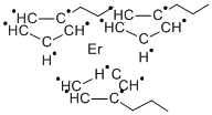 TRIS(ISOPROPYLCYCLOPENTADIENYL)ERBIUM Struktur