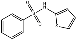 Benzenesulfonamide, N-2-thienyl- (7CI,8CI,9CI) 结构式