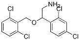 2-(2,6-二氯苄氧基)-2-(2,4-二氯苯基)乙胺, 1305320-62-0, 结构式