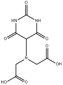 ウラミル-N,N-二酢酸一水和物 化学構造式