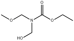 ethyl (hydroxymethyl)(methoxymethyl)carbamate 结构式