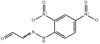 GLYOXAL MONO-2,4-DINITROPHENYLHYDRAZONE, 13059-68-2, 结构式
