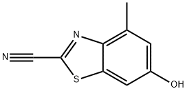 6-羟基-4-甲基-2-苯并噻唑羧醛, 130593-25-8, 结构式
