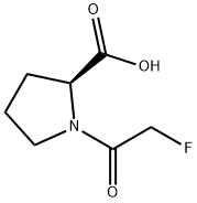 L-Proline, 1-(fluoroacetyl)- (9CI) Structure
