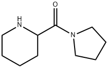 哌啶-2-基-吡咯烷-1-基-甲酮 结构式