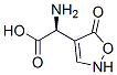 4-Isoxazoleaceticacid,alpha-amino-2,5-dihydro-5-oxo-,(S)-(9CI) Structure