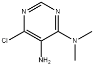 6-CHLORO-N4,N4-DIMETHYL-PYRIMIDINE-4,5-DIAMINE Structure