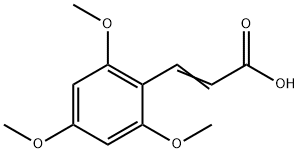 2,4,6-三甲氧基肉桂酸, 13063-09-7, 结构式