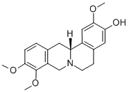 5,8,13,13a-テトラヒドロ-2,9,10-トリメトキシ-6H-ジベンゾ[a,g]キノリジン-3-オール 化学構造式