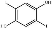 1,4-二羟基-2,5-二碘苯, 13064-64-7, 结构式