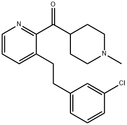 氯雷他定甲酮, 130642-50-1, 结构式