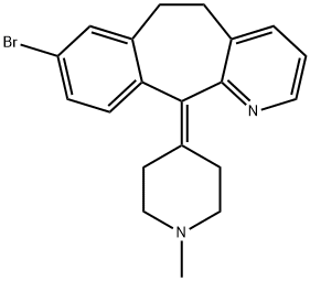 8-Deschloro-8-bromo-N-methyl Desloratadine,130642-57-8,结构式