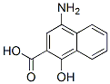 4-Amino-1-hydroxy-2-naphthoic acid Struktur