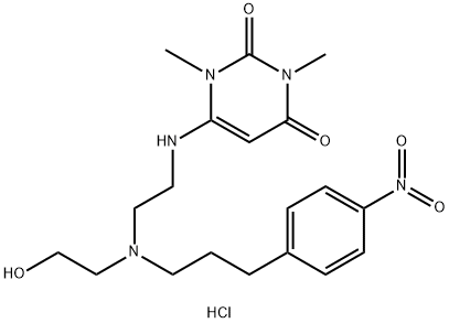 Nifekalant hydrochloride  Struktur