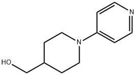 1-(4-ピリジル)ピペリジン-4-メタノール 化学構造式