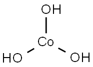 コバルト(III)トリヒドロキシド 化学構造式