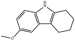 6-Methoxy-1,2,3,4-tetrahydrocarbazole Struktur