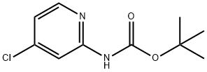 N-BOC-2-氨基-4-氯吡啶,130721-78-7,结构式