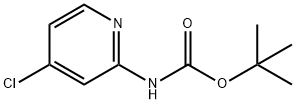 (4-CHLORO-PYRIDIN-2-YL)-CARBAMIC ACID TERT-BUTYL ESTER Structure