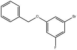 1-(benzyloxy)-3-broMo-5-fluorobenzene Structure