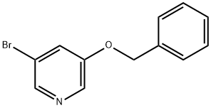 3-(BENZYLOXY)-5-BROMOPYRIDINE Structure