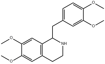 (+/-)-Tetrahydropapaverine  Struktur