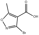 3-溴-5-甲基异唑-4-羧酸, 130742-22-2, 结构式