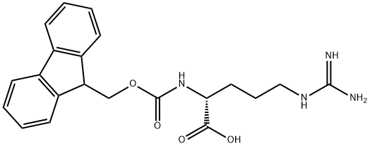 FMOC-D-ARG-OH Structure