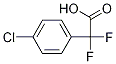 (4-Chlorophenyl)-difluoroacetic acid Struktur