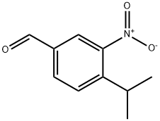 4-ISOPROPYL-3-NITRO-BENZALDEHYDE Structure