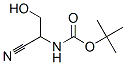 Carbamic acid, (1-cyano-2-hydroxyethyl)-, 1,1-dimethylethyl ester (9CI) Struktur