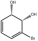 (1S-CIS)-3-BROMO-3,5-CYCLOHEXADIENE-1,2-DIOL Structure