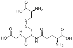 L-システイン-グルタチオンジスルフィド 化学構造式