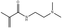 N-[2-(二甲氨基)乙基]甲基丙烯酰胺, 13081-44-2, 结构式