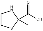 2-Thiazolidinecarboxylicacid,2-methyl-(6CI,7CI,8CI,9CI) Struktur