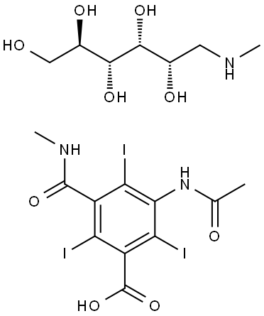 Iothalamate meglumine Structure