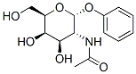 PHENYL N-ACETYL-Α-D-GALACTOSAMINIDE 结构式