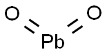 二氧化铅,1309-60-0,结构式