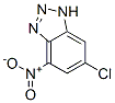 6-chloro-4-nitro-1H-benzotriazole 结构式