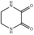 ピペラジン-2,3-ジオン 化学構造式