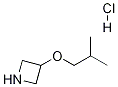 3-isobutoxyazetidine hydrochloride Struktur