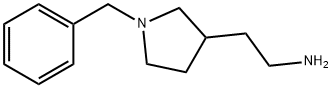 1-(苯基甲基)-3-吡咯烷乙胺 结构式