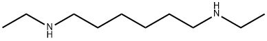 N,N'-ジエチル-1,6-ジアミノヘキサン 化学構造式