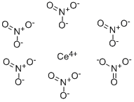 硝酸铈(Ⅳ) 结构式