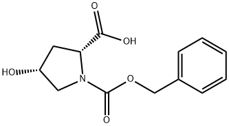 顺式-N-CBZ-L-羟脯氨酸,130930-25-5,结构式