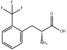 2-三氟甲基-D-苯丙氨酸, 130930-49-3, 结构式
