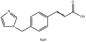 Ozagrel sodium Struktur