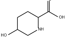 5-羟基哌啶-2-羧酸,13096-31-6,结构式