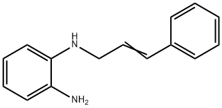 N-(3-PHENYLPROP-2-ENYL)BENZENE-1,2-DIAMINE Struktur